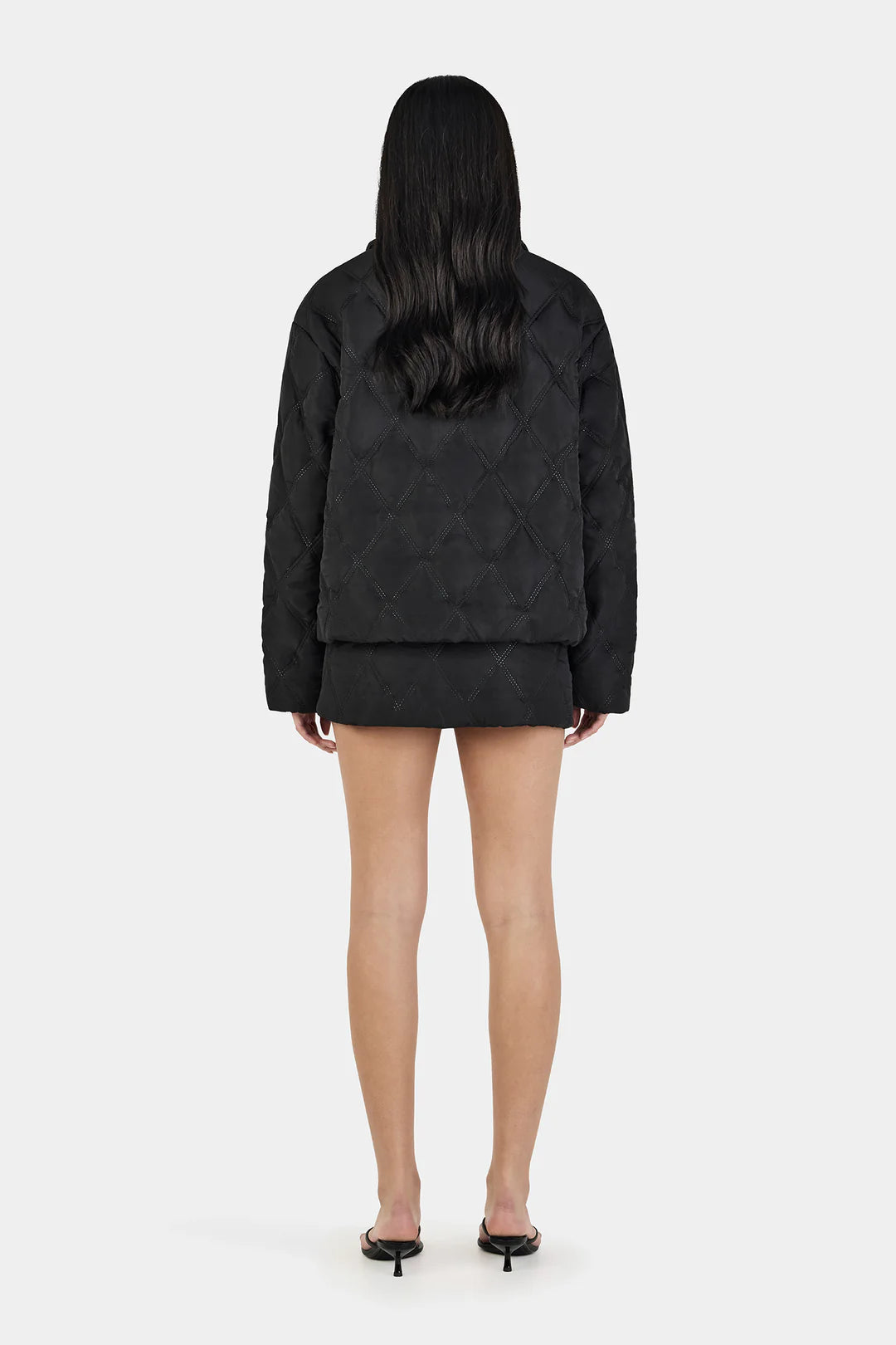 Ownley Quinton Quilted Jacket - Black