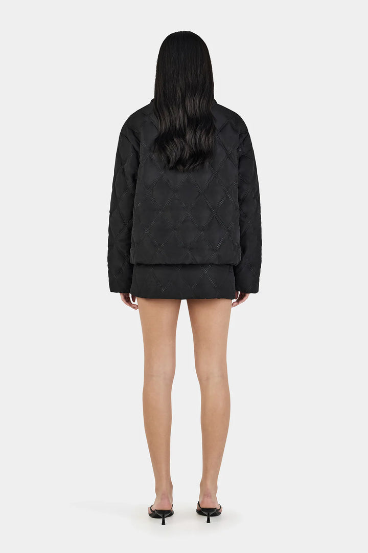 Ownley Quinton Quilted Jacket - Black