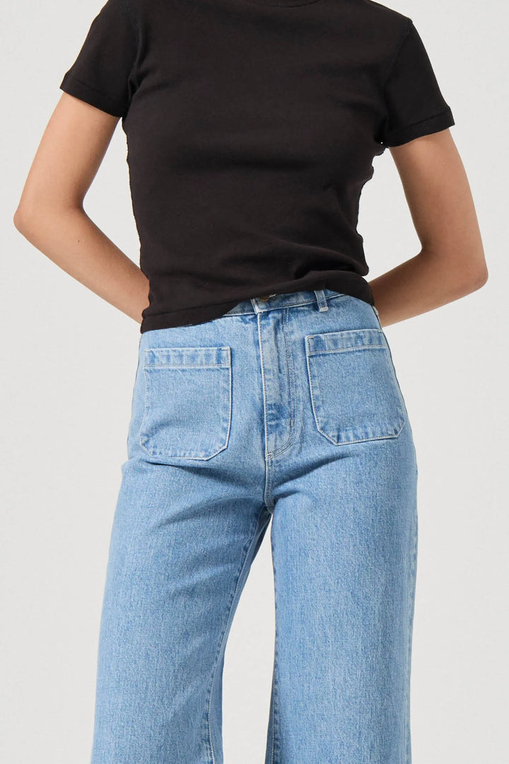 Rolla's Sailor Jean - Lily Blue Mid Blue