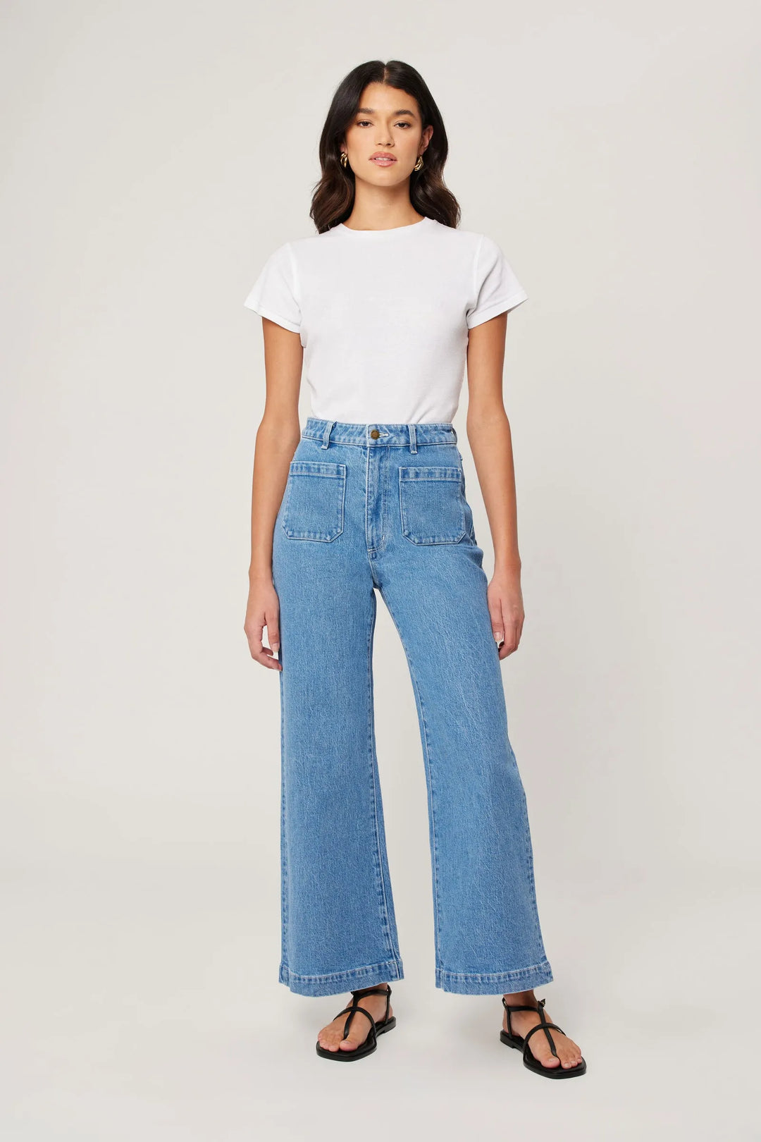 Rolla's Sailor Jean - Lily Blue Mid Blue