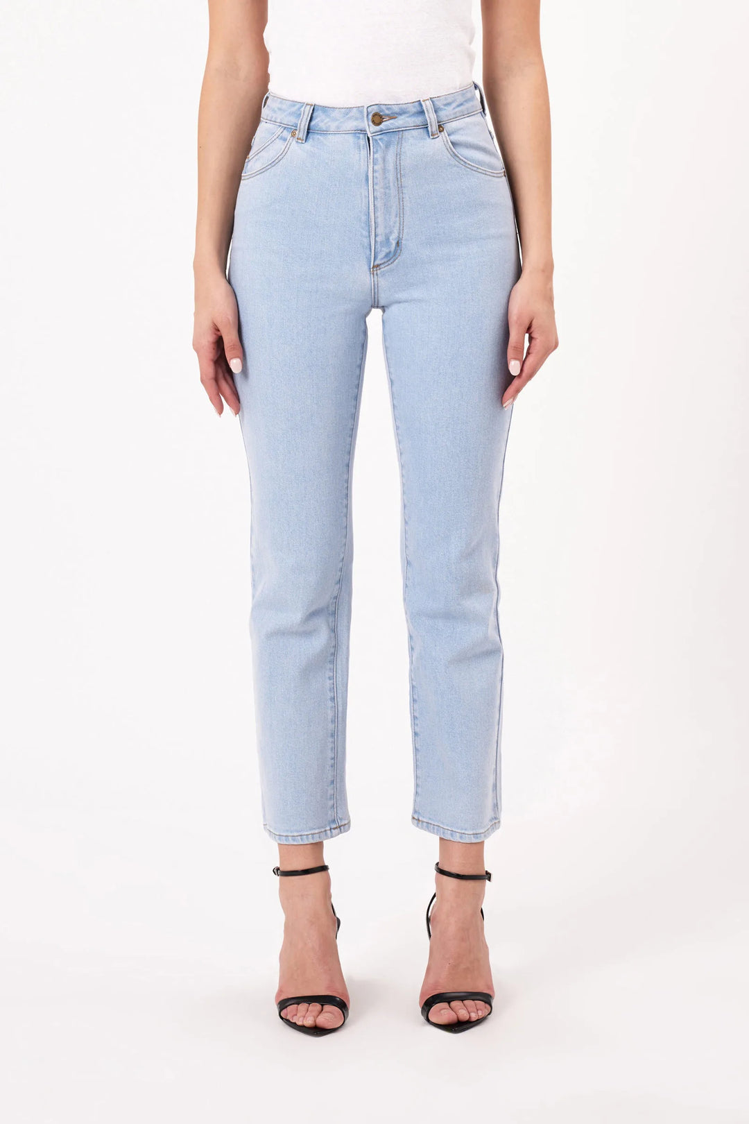 Rolla's Original Straight Jean - Luna - Light Vintage Indigo