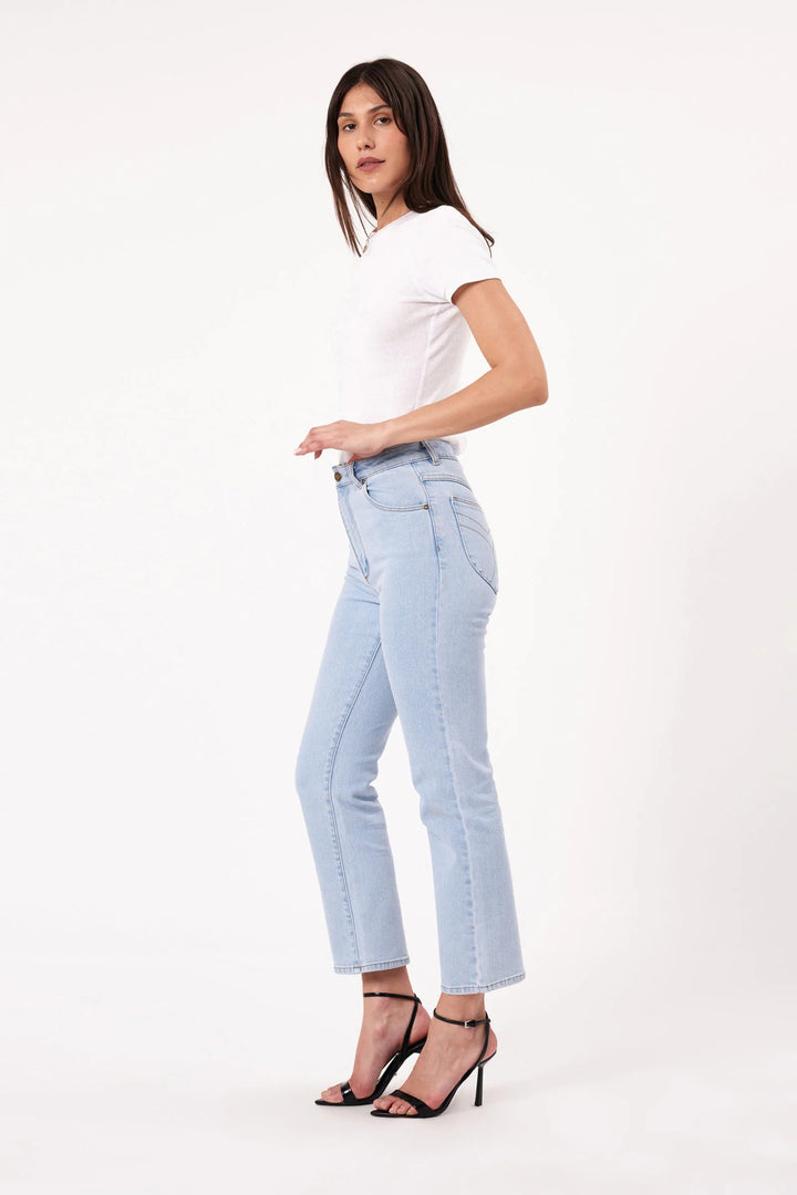 Rolla's Original Straight Jean - Luna - Light Vintage Indigo