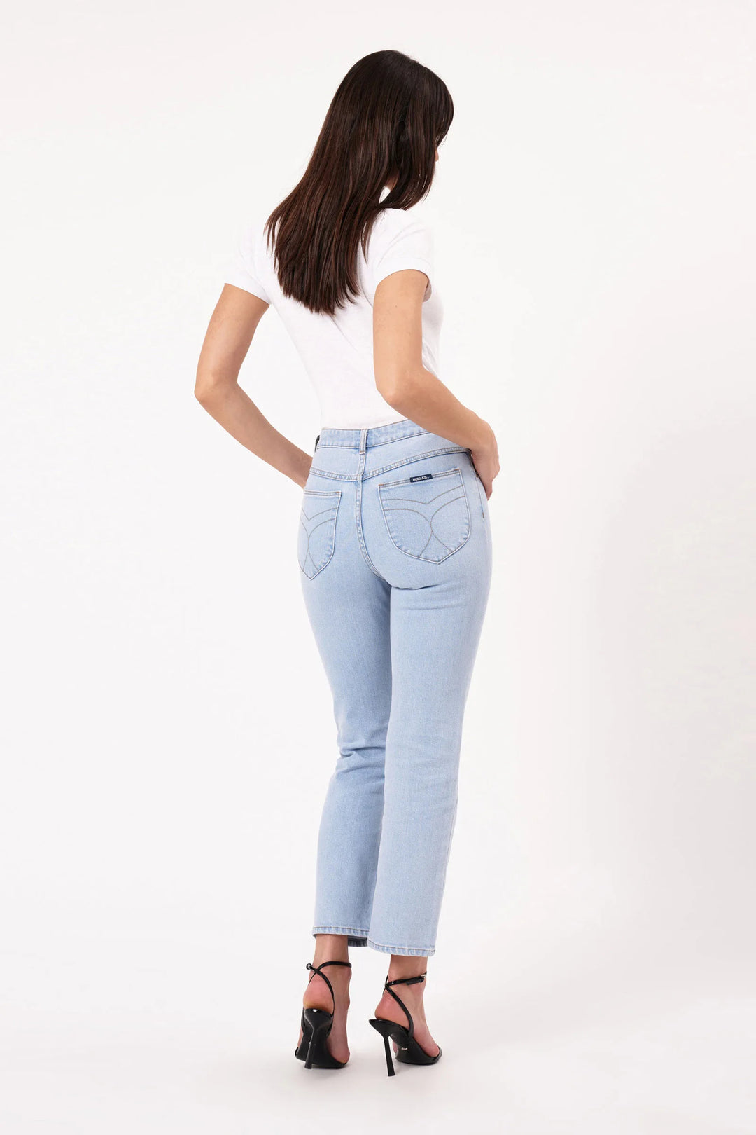 Rolla's Original Straight Jean - Luna - Light Vintage Indigo