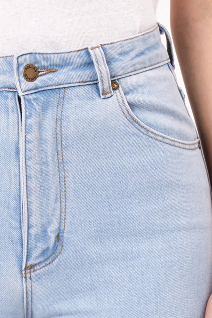 Rolla's Original Straight Jean - Luna - Light Vintage Indigo