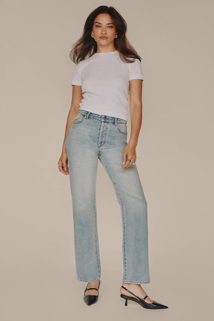 Rolla's 90s Relaxed Jean - Faded Blue - Light Vintage Blue
