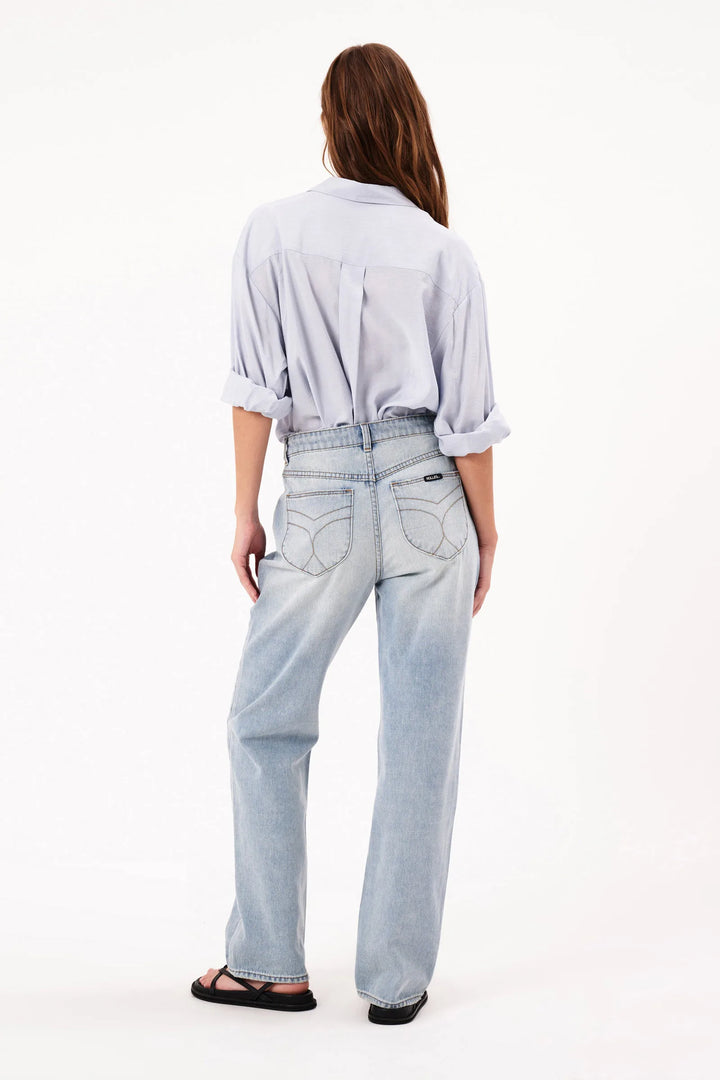 Rolla's 90s Relaxed Jean - Faded Blue - Light Vintage Blue
