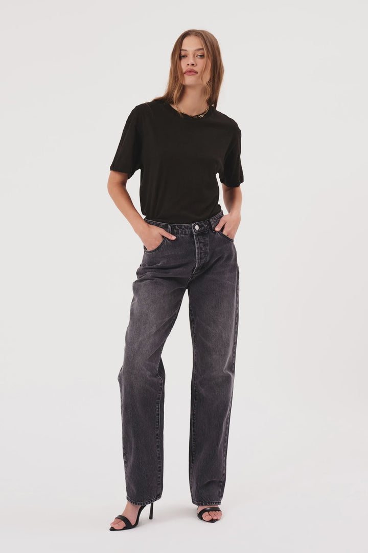 Rolla's 90s Relaxed Jean - Worn Black - Vintage Black