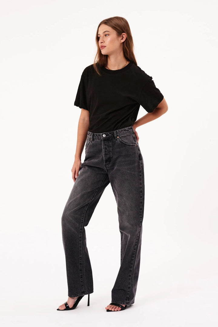 Rolla's 90s Relaxed Jean - Worn Black - Vintage Black