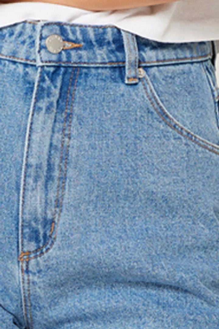 Rolla's Mirage Denim Short - Jenna - Mid Vintage Blue