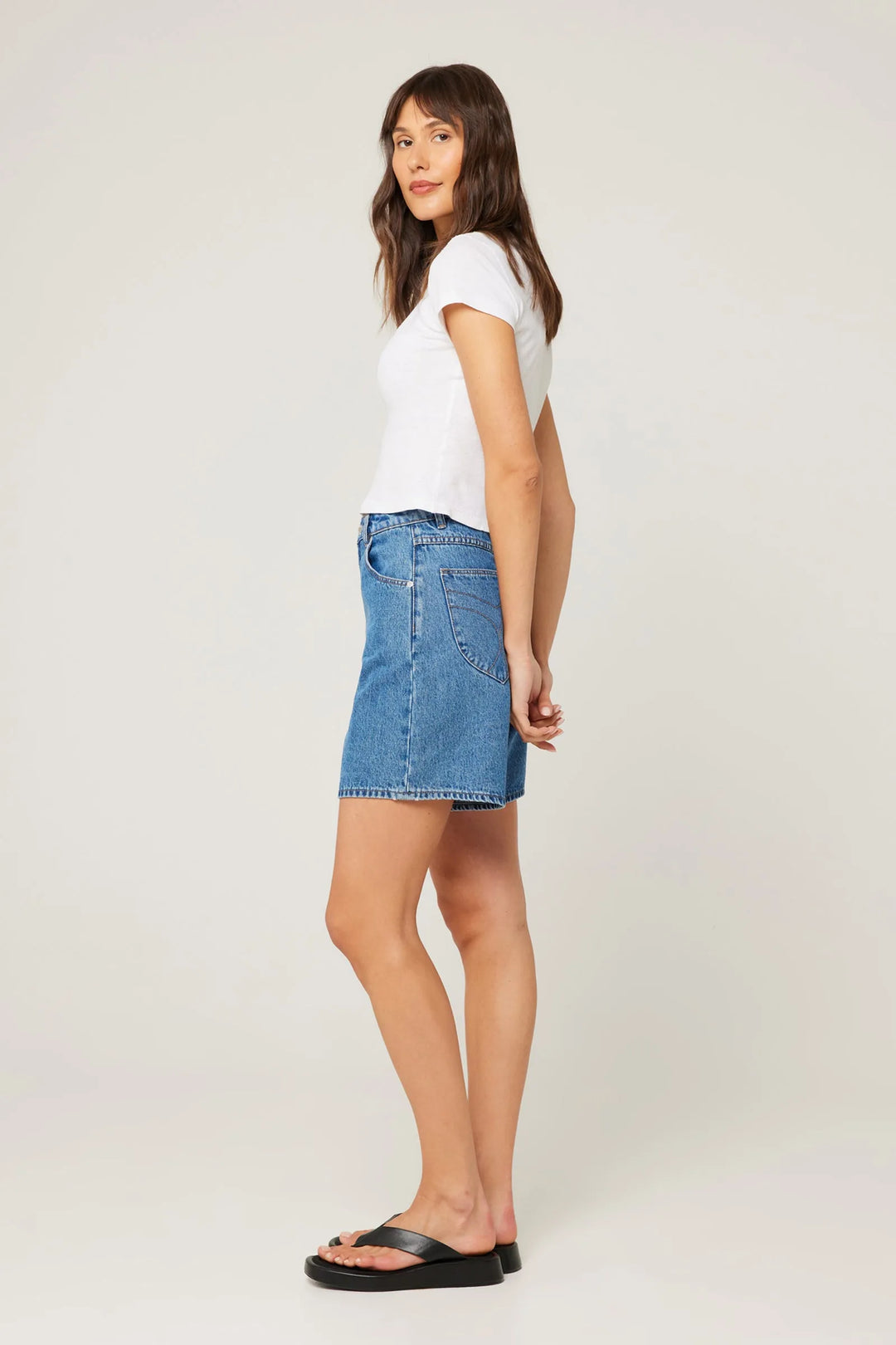 Rolla's Super Mirage Denim Short - Evie - Dark Blue