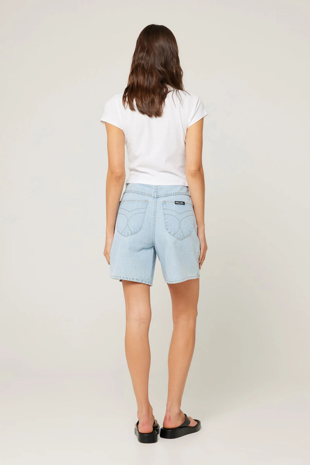 Rolla's Super Mirage Denim Short - Nina Blue - Light Blue