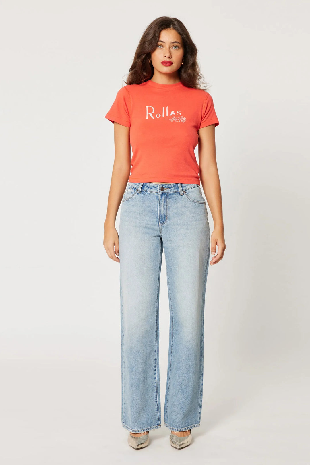 Rolla's Classic Tee - Summer Rose - Cherry