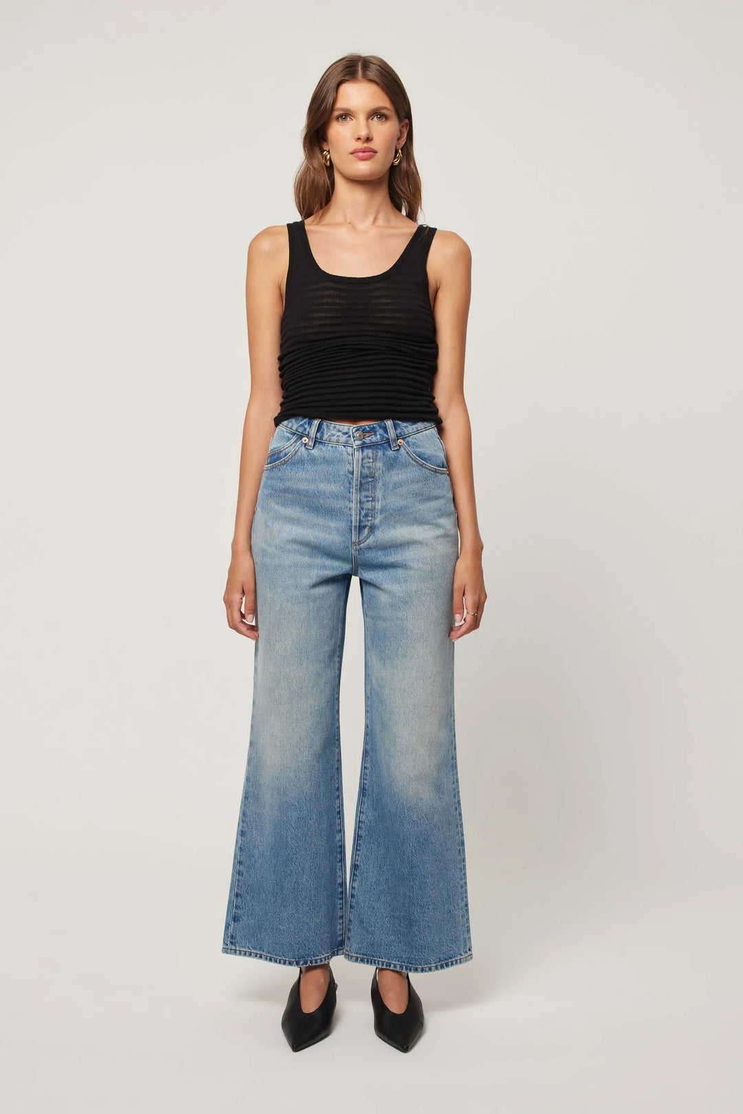 Rolla's Sailor Scoop Jean - Brent - Vintage Indigo