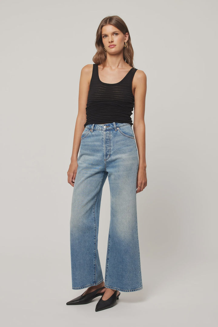 Rolla's Sailor Scoop Jean - Brent - Vintage Indigo