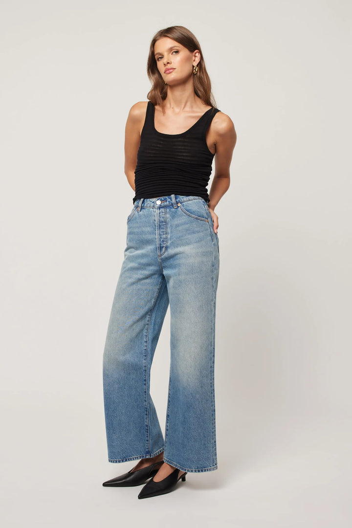 Rolla's Sailor Scoop Jean - Brent - Vintage Indigo