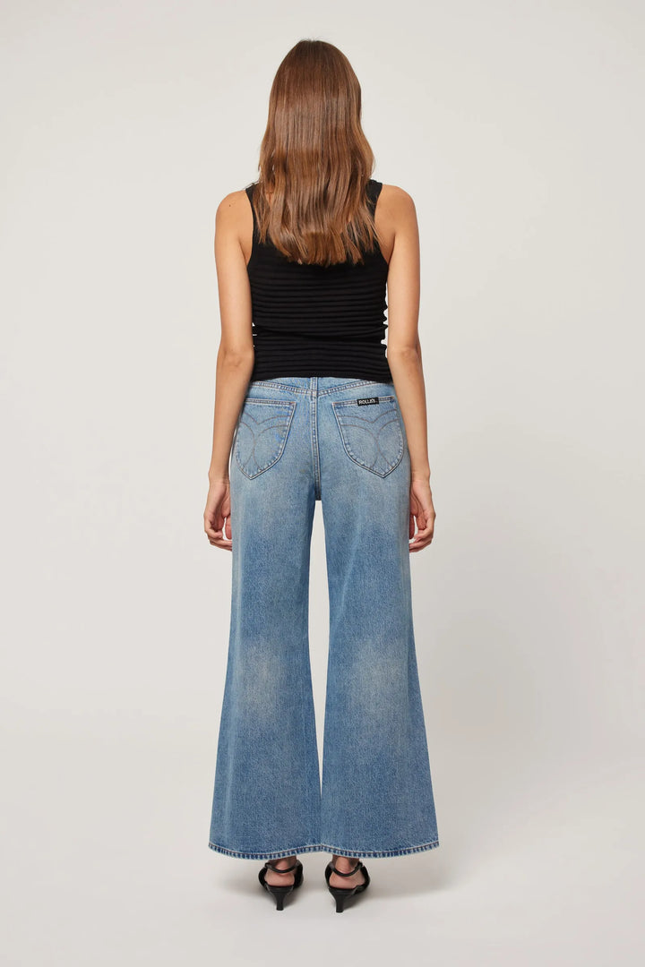 Rolla's Sailor Scoop Jean - Brent - Vintage Indigo