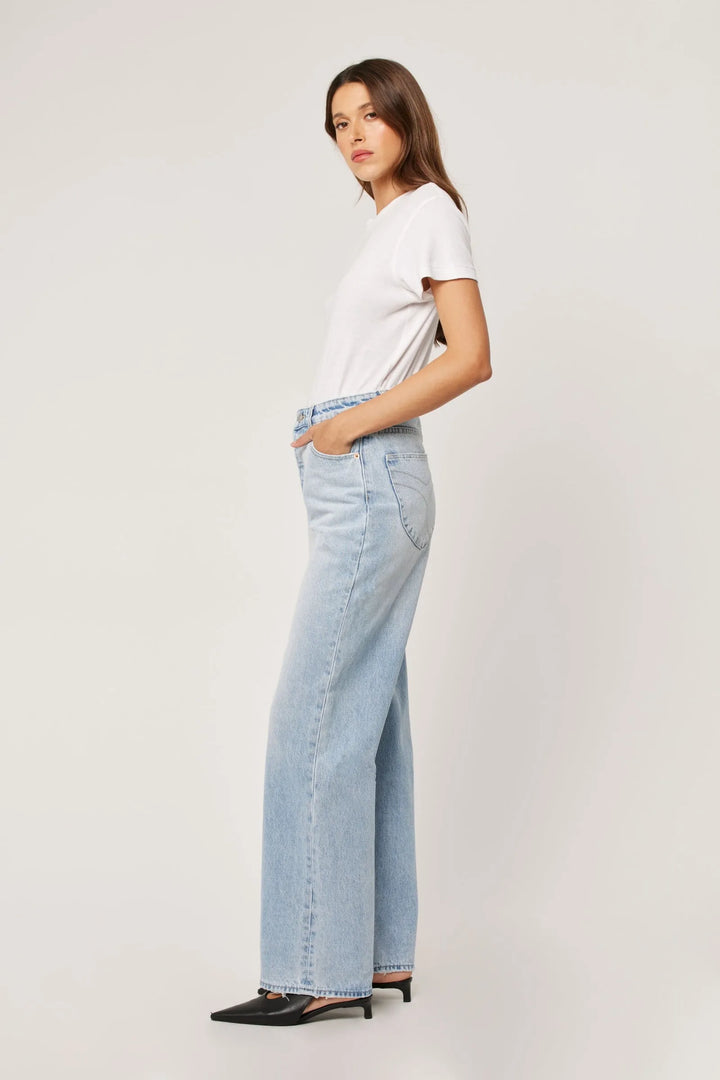 Rolla's Stevie Relaxed Jean - Long Beach - Light Vintage Blue