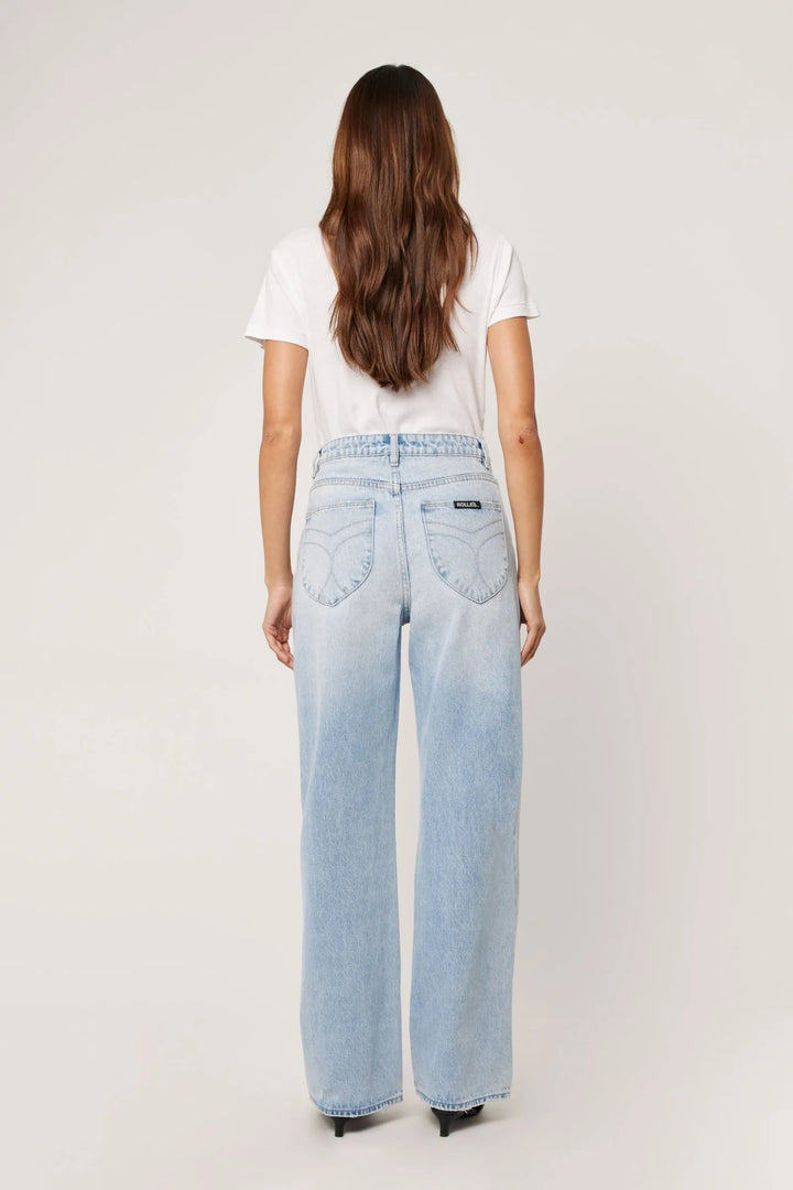 Rolla's Stevie Relaxed Jean - Long Beach - Light Vintage Blue