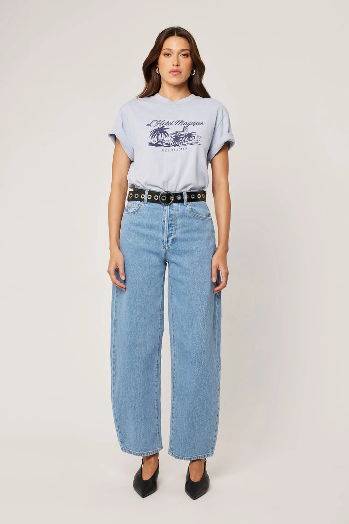 Rolla's Gigi Barrel Jean - Country Blue