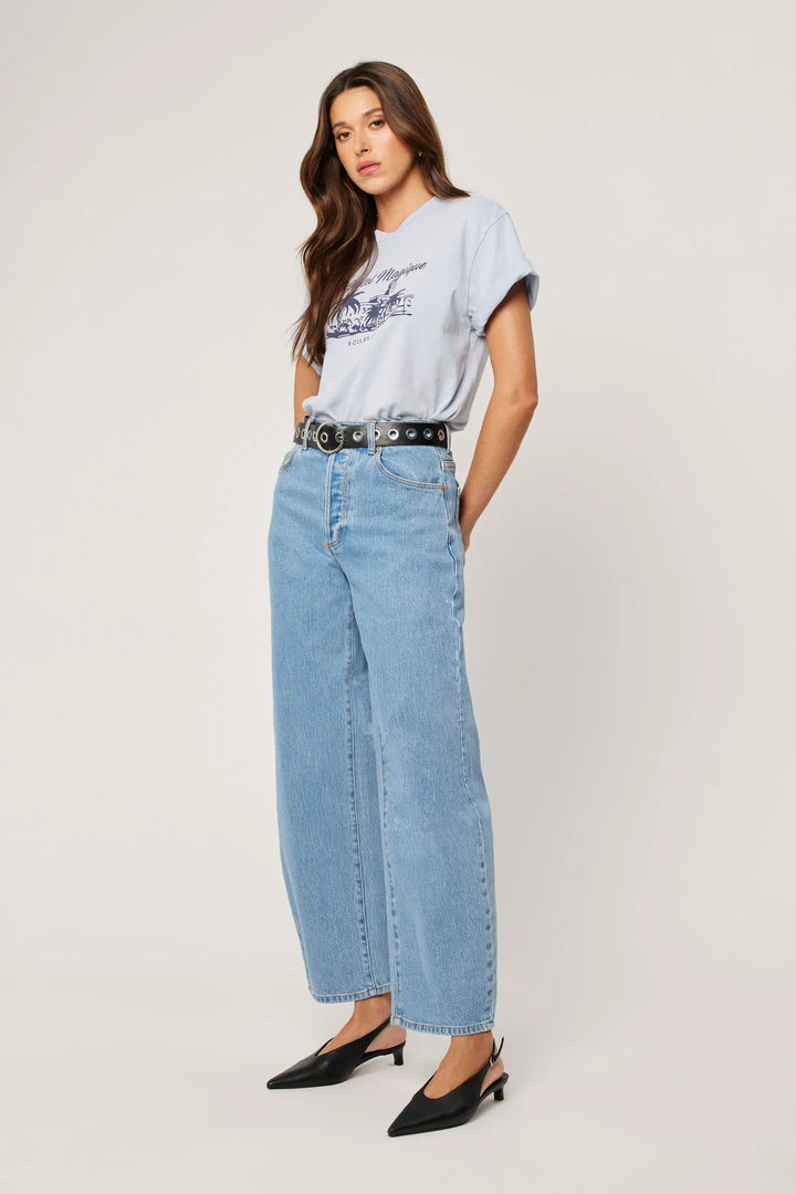 Rolla's Gigi Barrel Jean - Country Blue