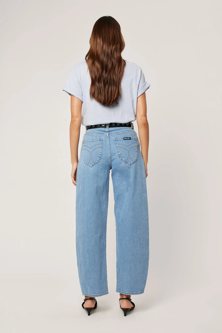 Rolla's Gigi Barrel Jean - Country Blue