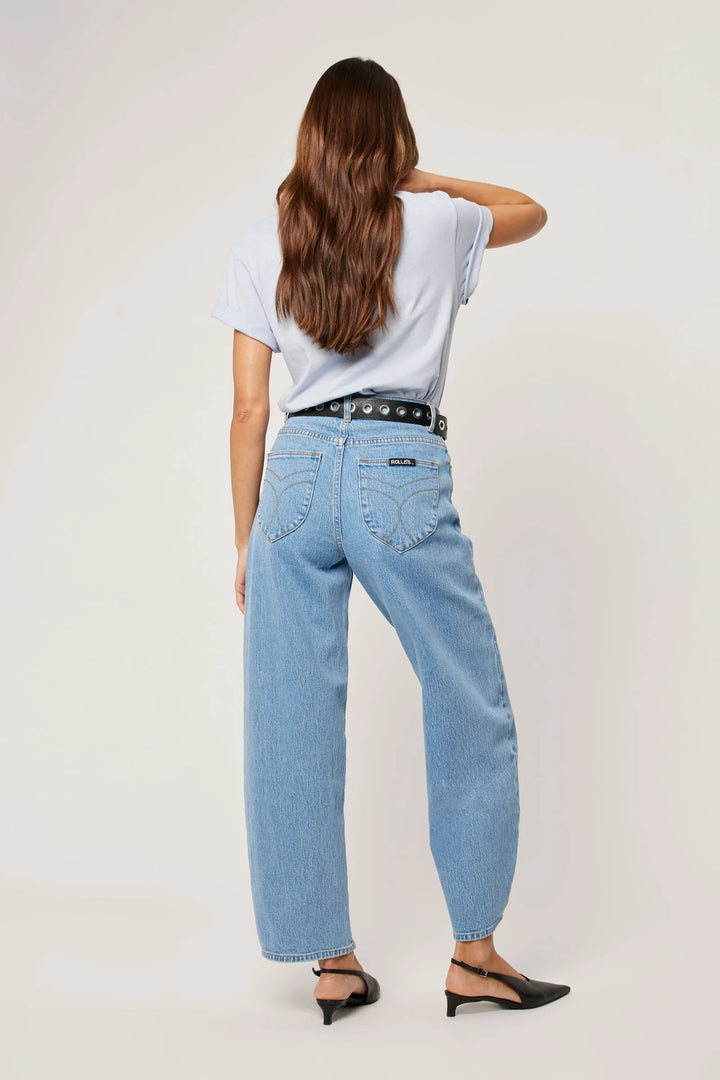 Rolla's Gigi Barrel Jean - Country Blue