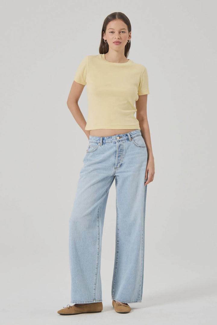 Rolla's Kate Mid Baggy Jean - Breezy Blue