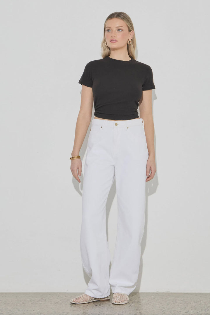 Rollas ARC Barrel Jean-White Gold