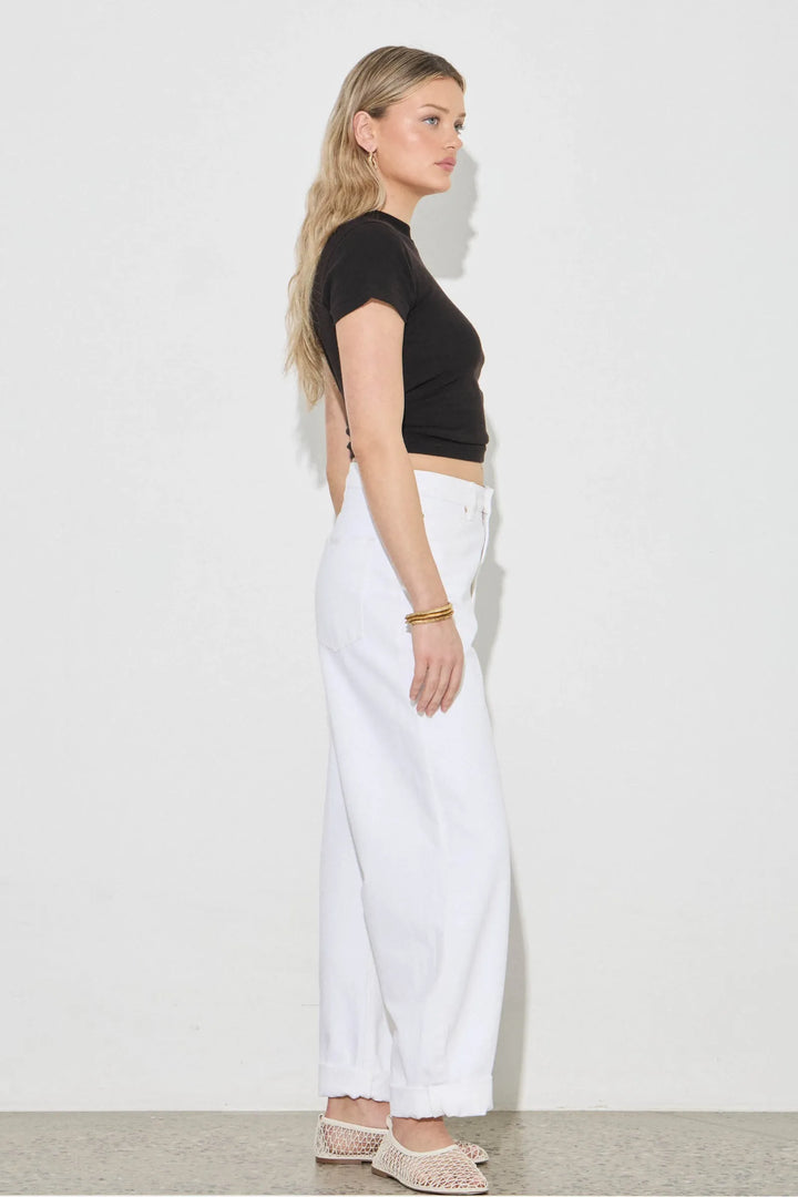 Rollas ARC Barrel Jean-White Gold