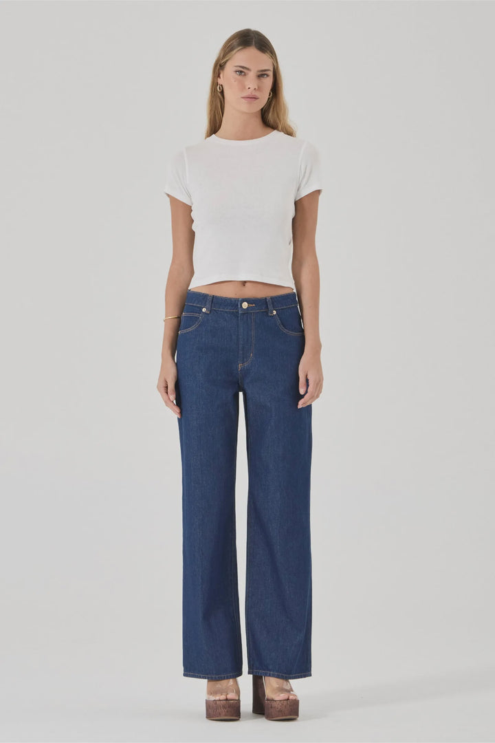 Rollas Kate Baggy Jean - Soho Blue