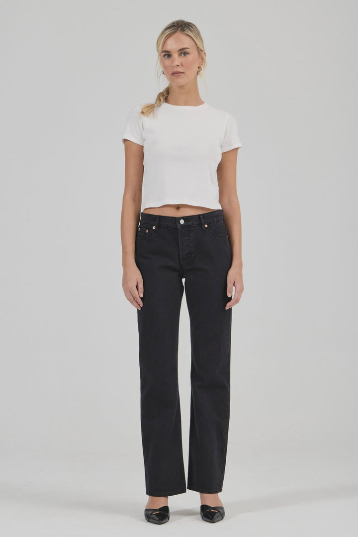 Rollas Meg Straight Denim Jean - Vice