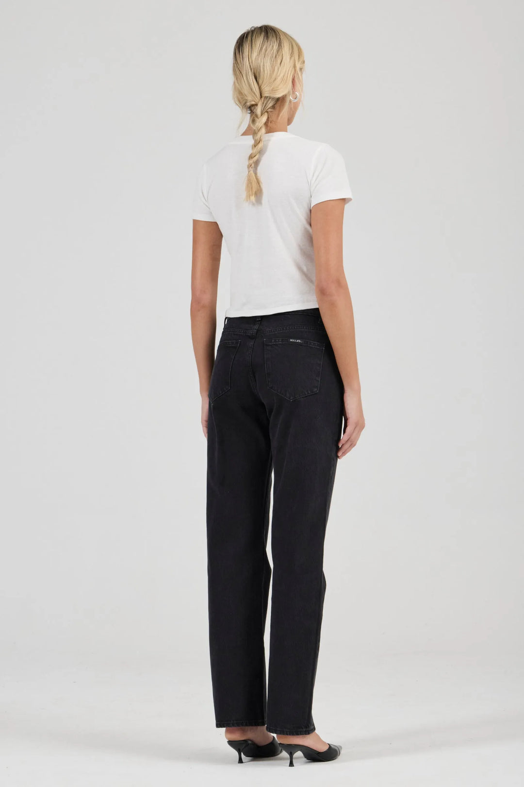 Rollas Meg Straight Denim Jean - Vice