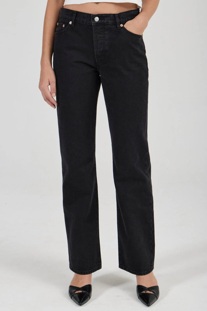 Rollas Meg Straight Denim Jean - Vice