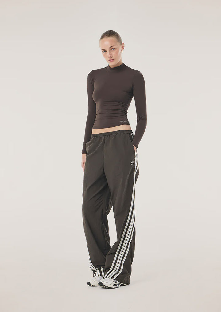 P.E Nation Radius Pant - Coffee/Whisper White