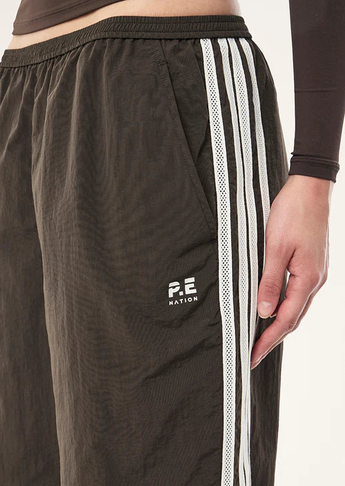 P.E Nation Radius Pant - Coffee/Whisper White