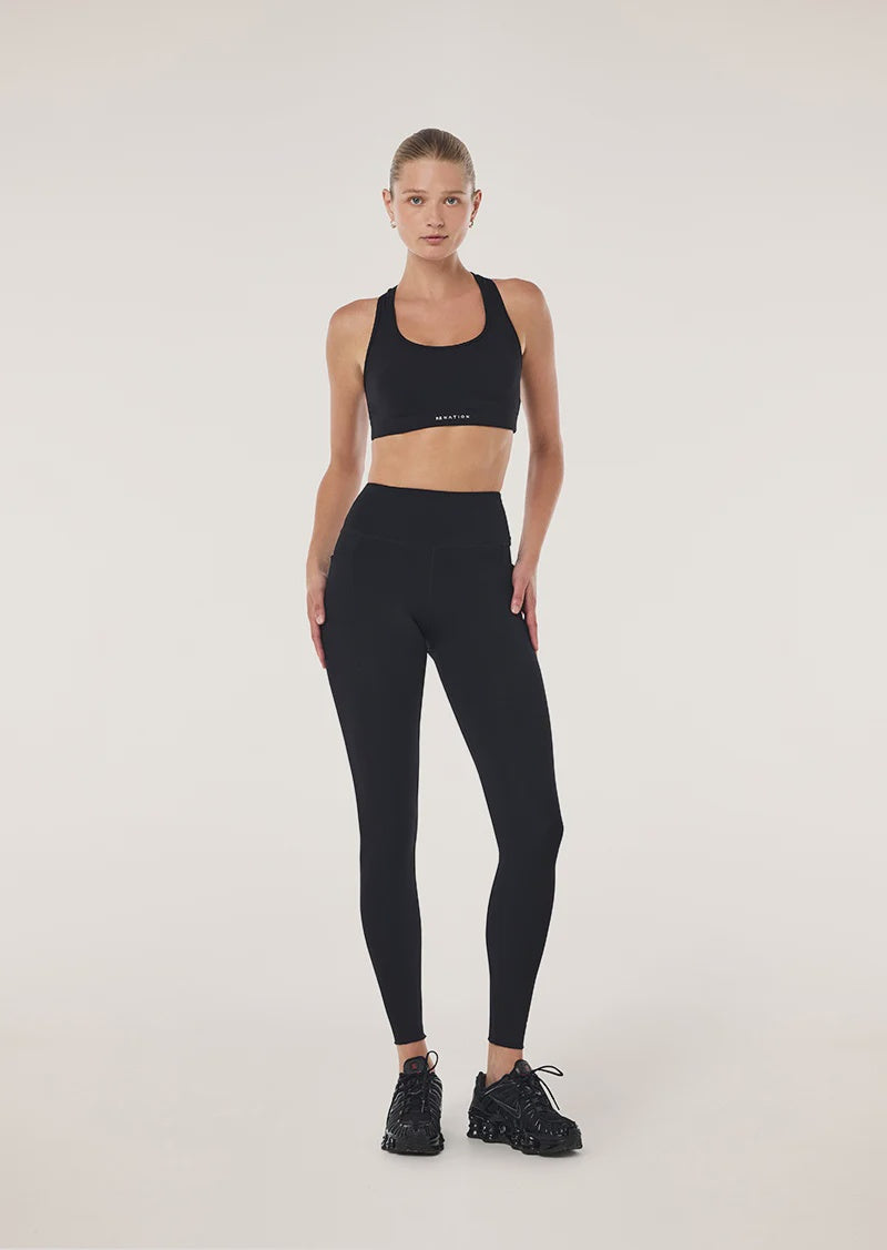 P.E Nation Recalibrate Full Length Legging - Black