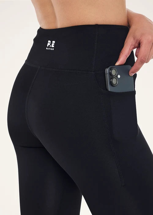 P.E Nation Recalibrate Full Length Legging - Black