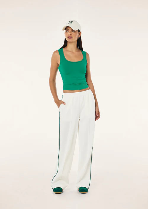 P.E Nation Refine Scoop Neck Tank - College Green