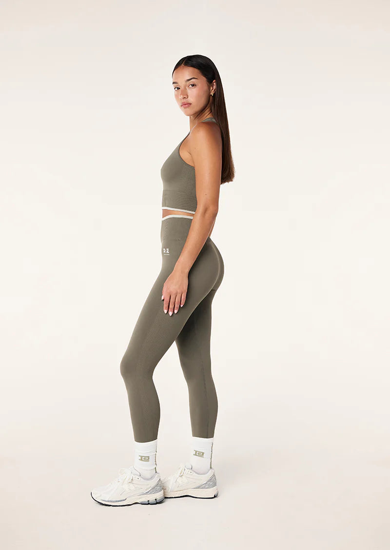 P.E Nation Restore Seamless Legging - Khaki