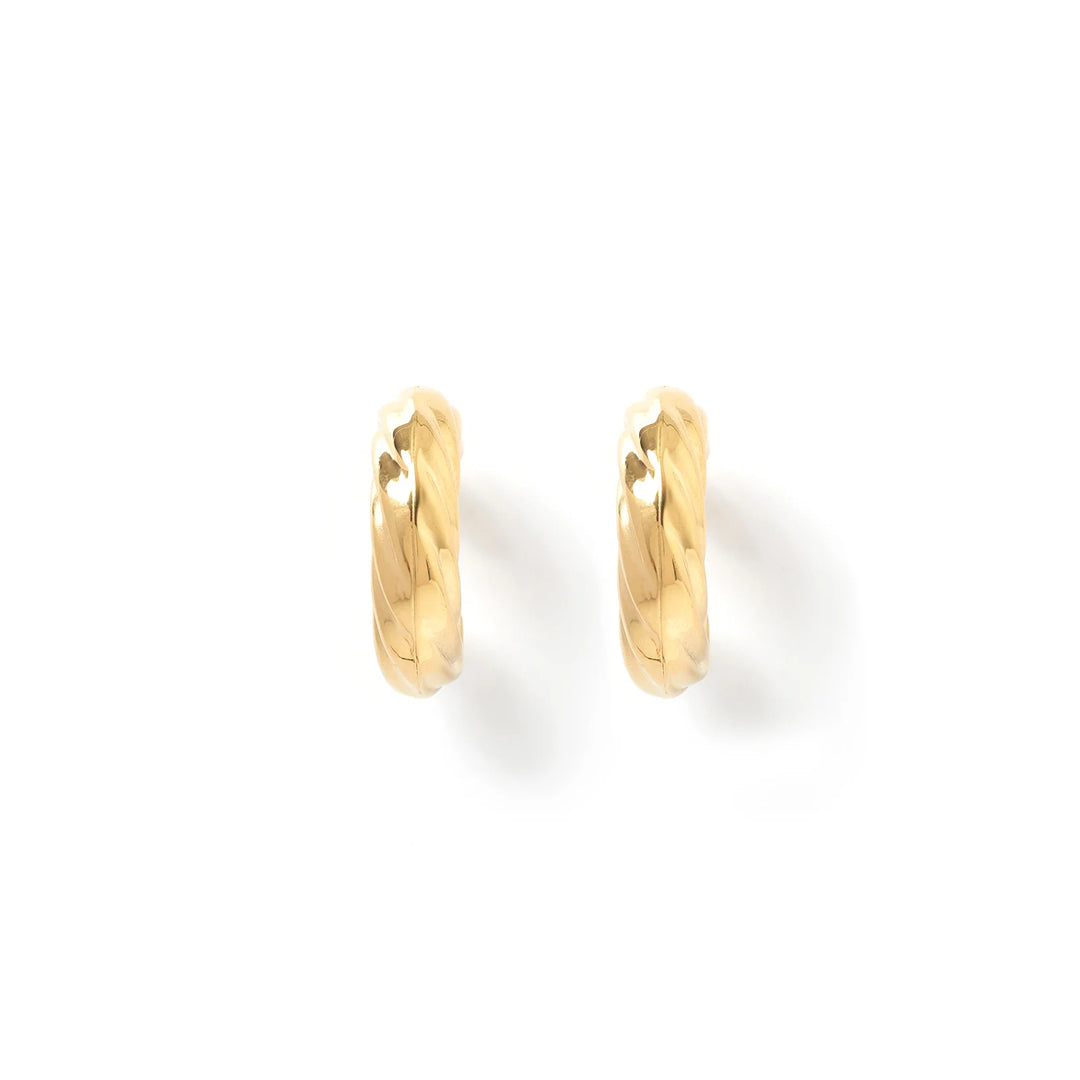 Arms Of Eve Rizzo Gold Hoop Earrings