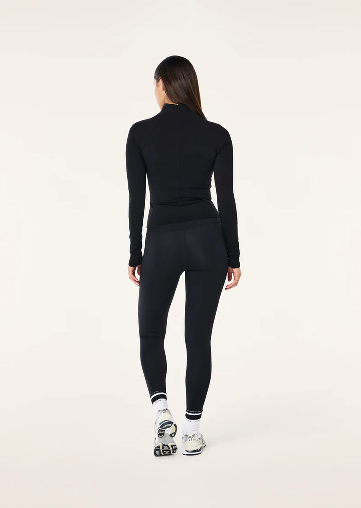 P.E Nation Routine Quarter Zip Long Sleeve - Black