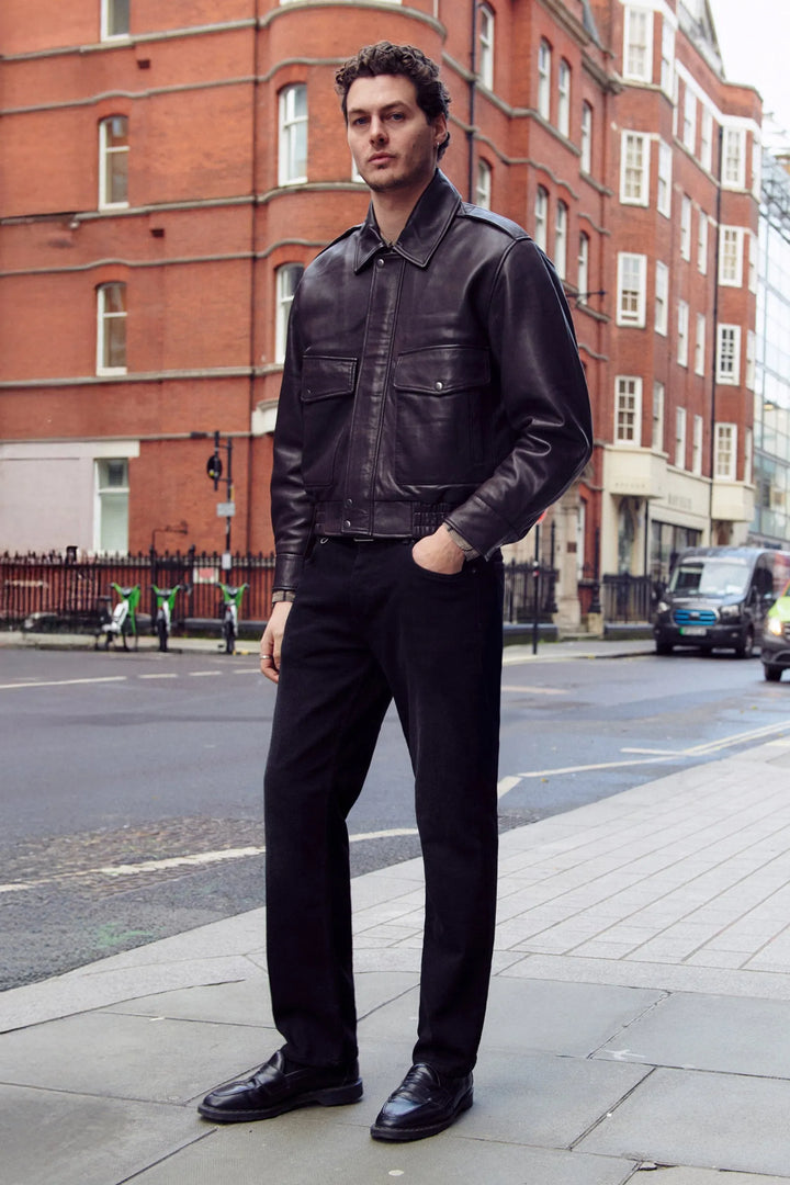 Neuw Denim Ray Straight Jean - Riviera - Faded Black
