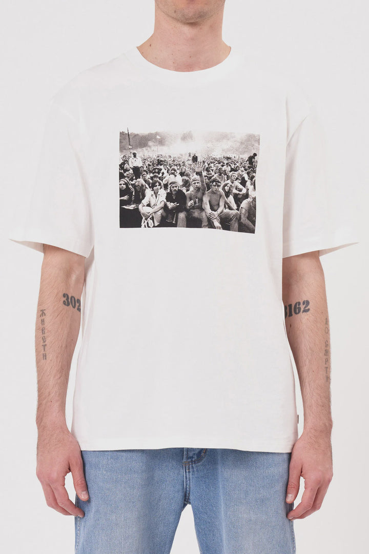 Rolla's Crowd Tee - White