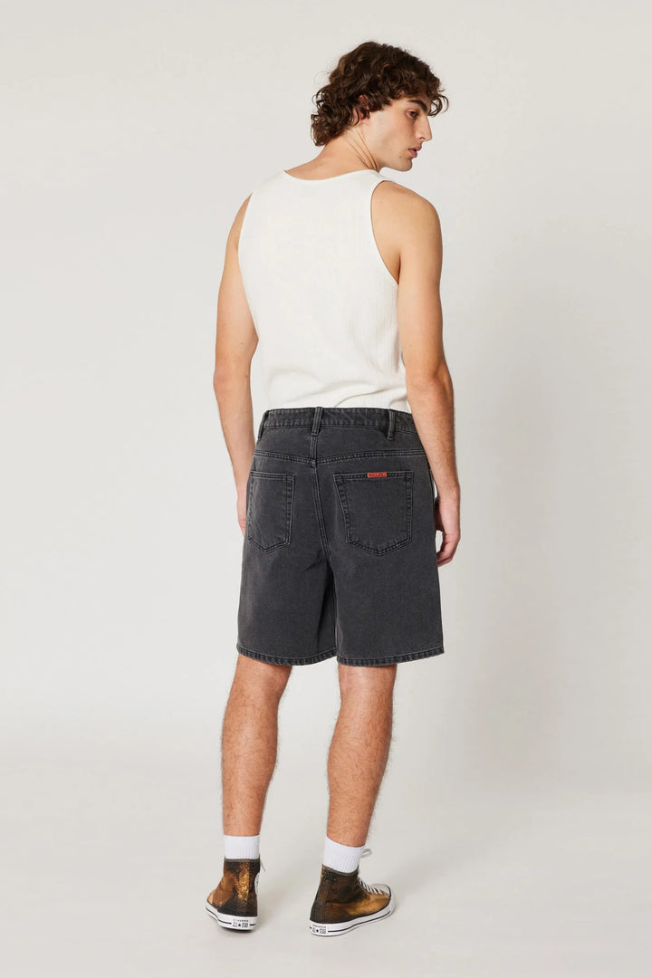 Rolla's Ezy Denim Short - Stingray - Washed Black