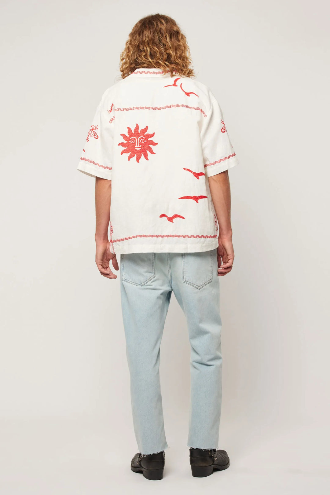 Rolla's It's Sunny Bowler Shirt - Off White