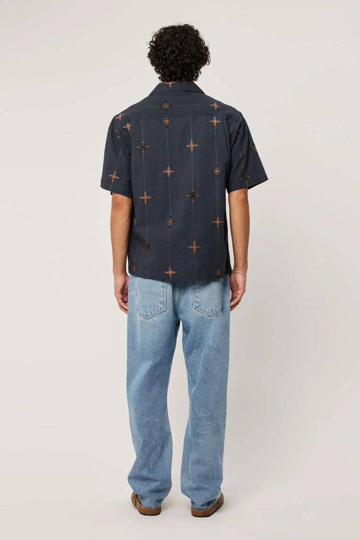 Rollas Kings Cross Bowler Shirt- Deep Ink