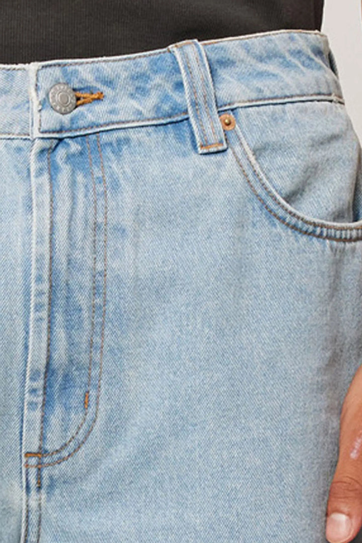 Rollas Ezy Denim Short-Prowler-Bleached Vintage Blue