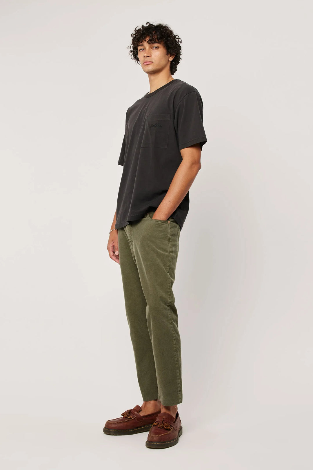 Rollas Ezy Rollas Tee-Washed Black