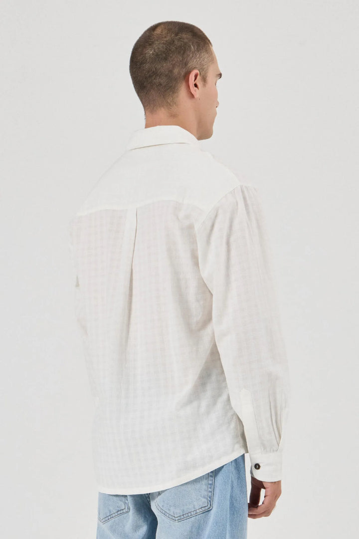 Rollas Nighthawks LS Shirt - Vintage White