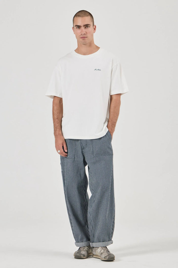 Rollas Ezy Classic Tee - Vintage White